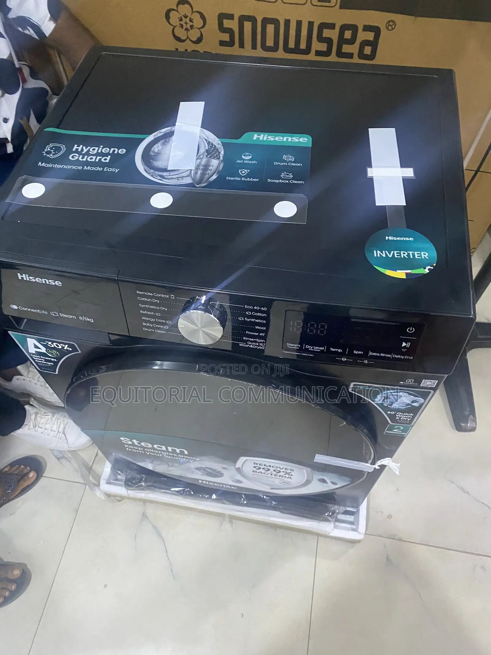 Hisense 8/5kg Automatic Clothes Washer Dryer Combo