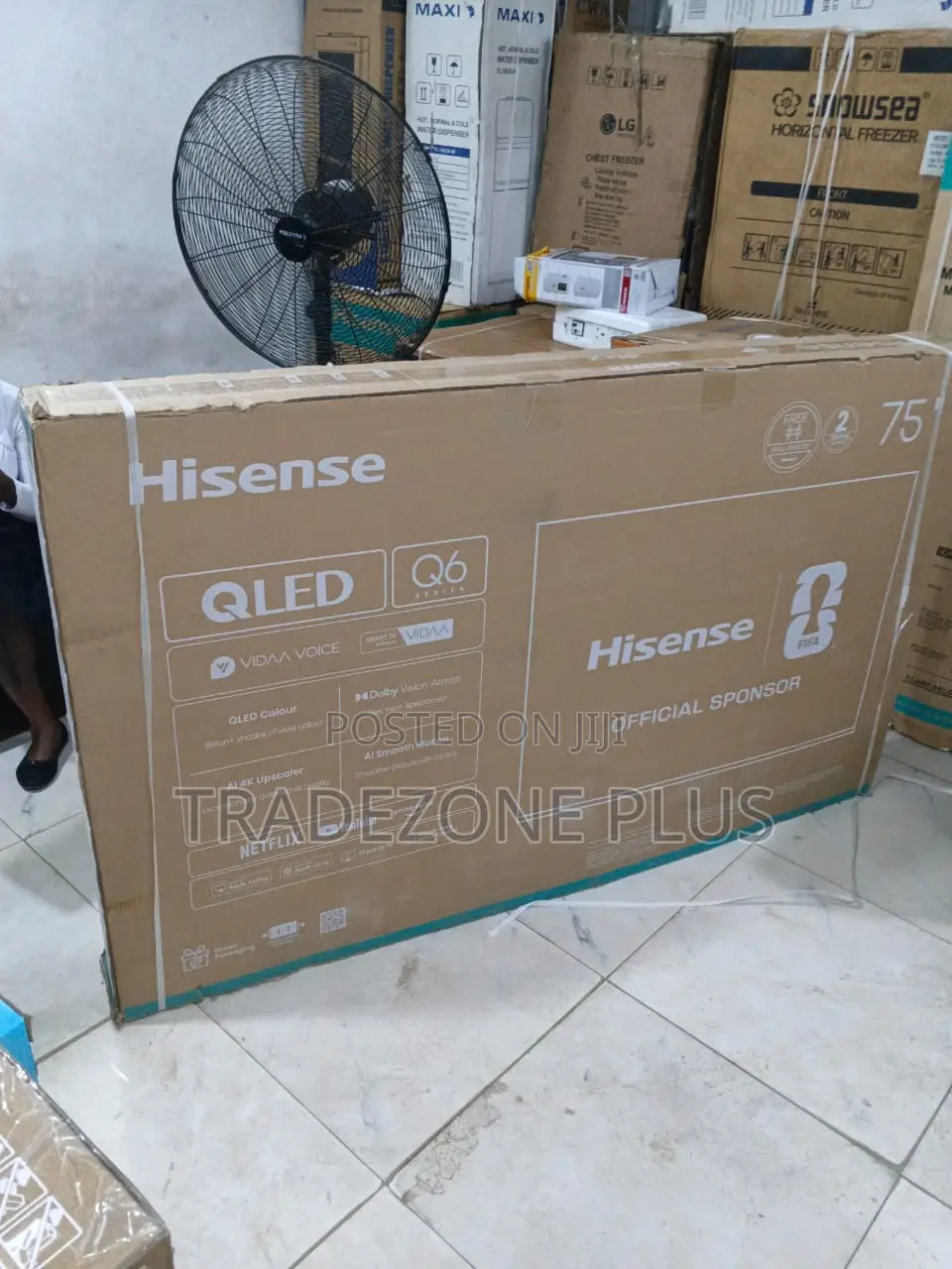 Hisense 75Q6Q QLED Smart TV for Home Entertainment