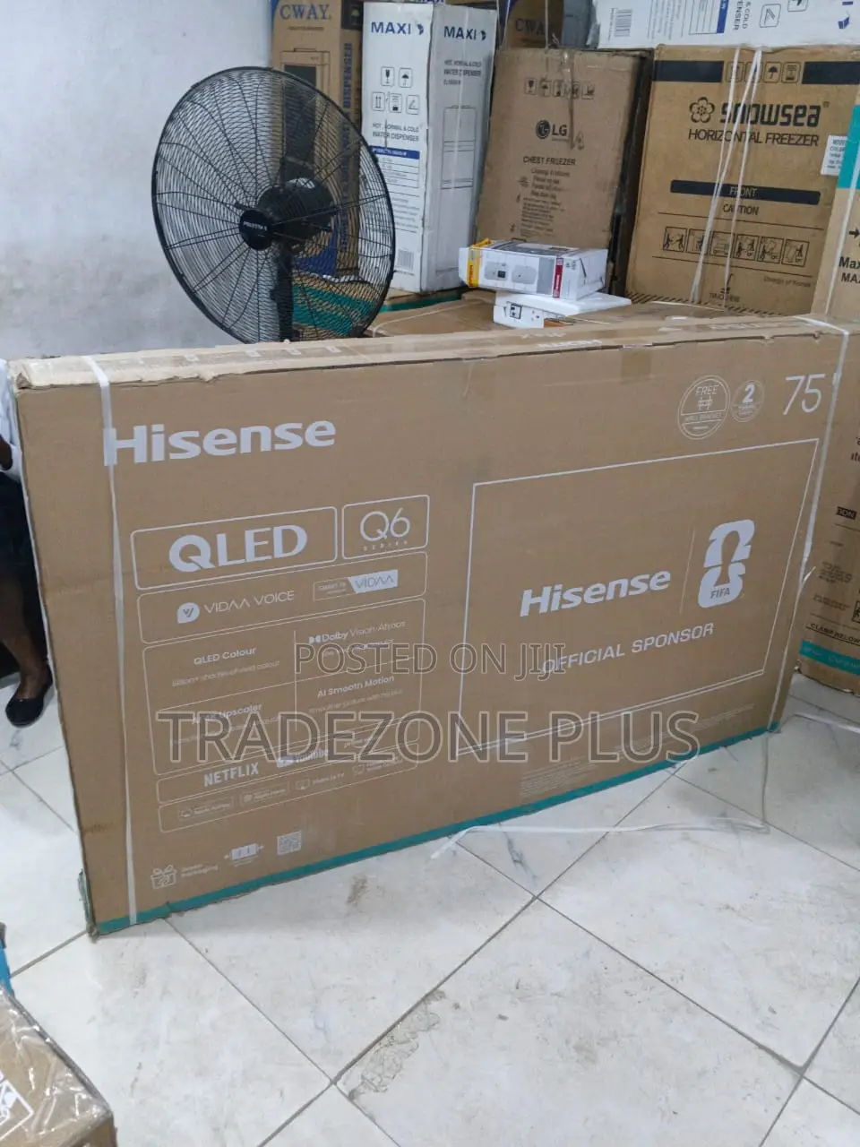Hisense 75Q6Q QLED Smart TV for Home Entertainment