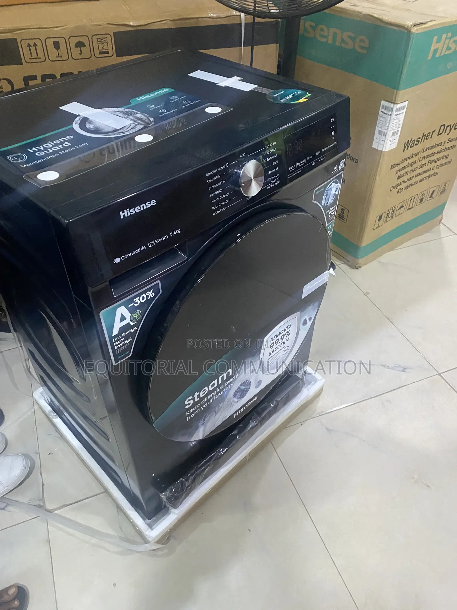 Hisense 8KG Wash 5KG Dry Laundry Appliance