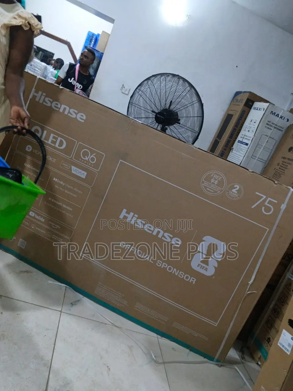 Enjoy Cinematic Viewing With Hisense 75Q6Q 75” TV