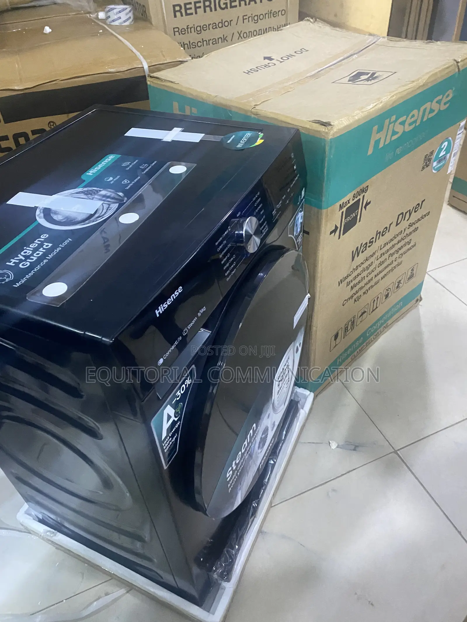 Hisense 8/5kg Efficient Home Washing Machine With Dryer