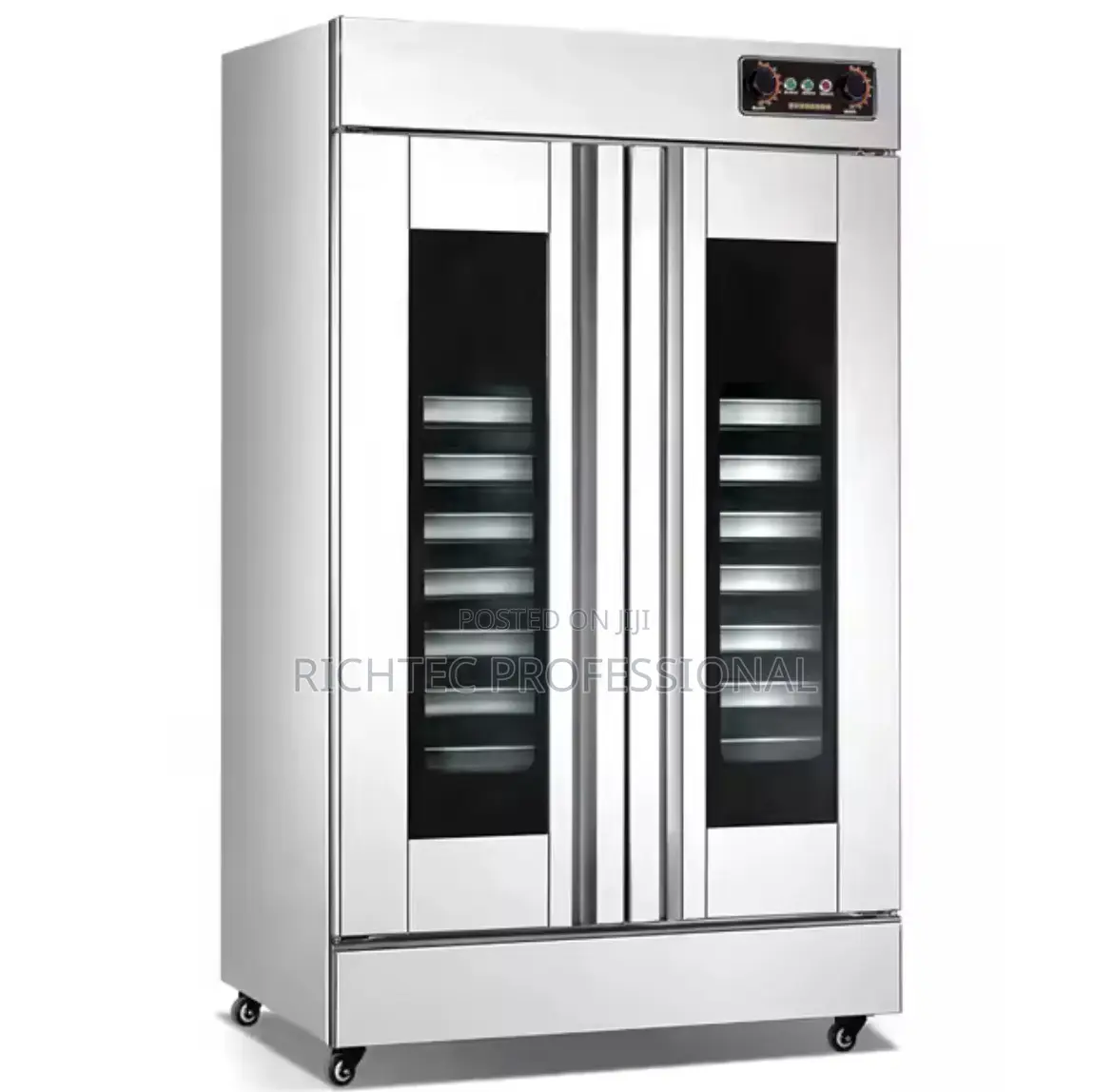 Commercial Double Door Bakery Dough Proofer / Bread Proofing Cabinet