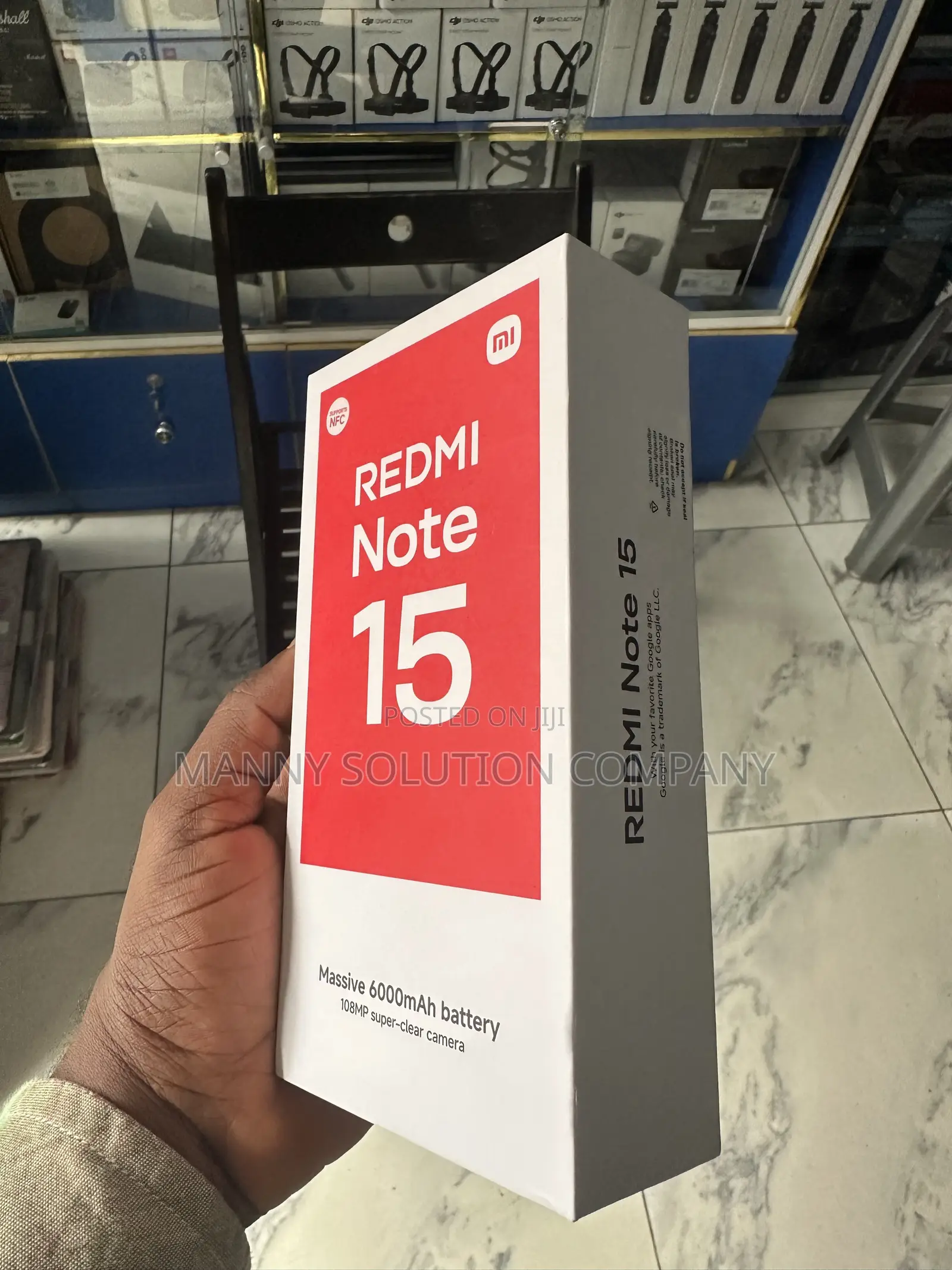 New Xiaomi Redmi Note 15 256 GB Black