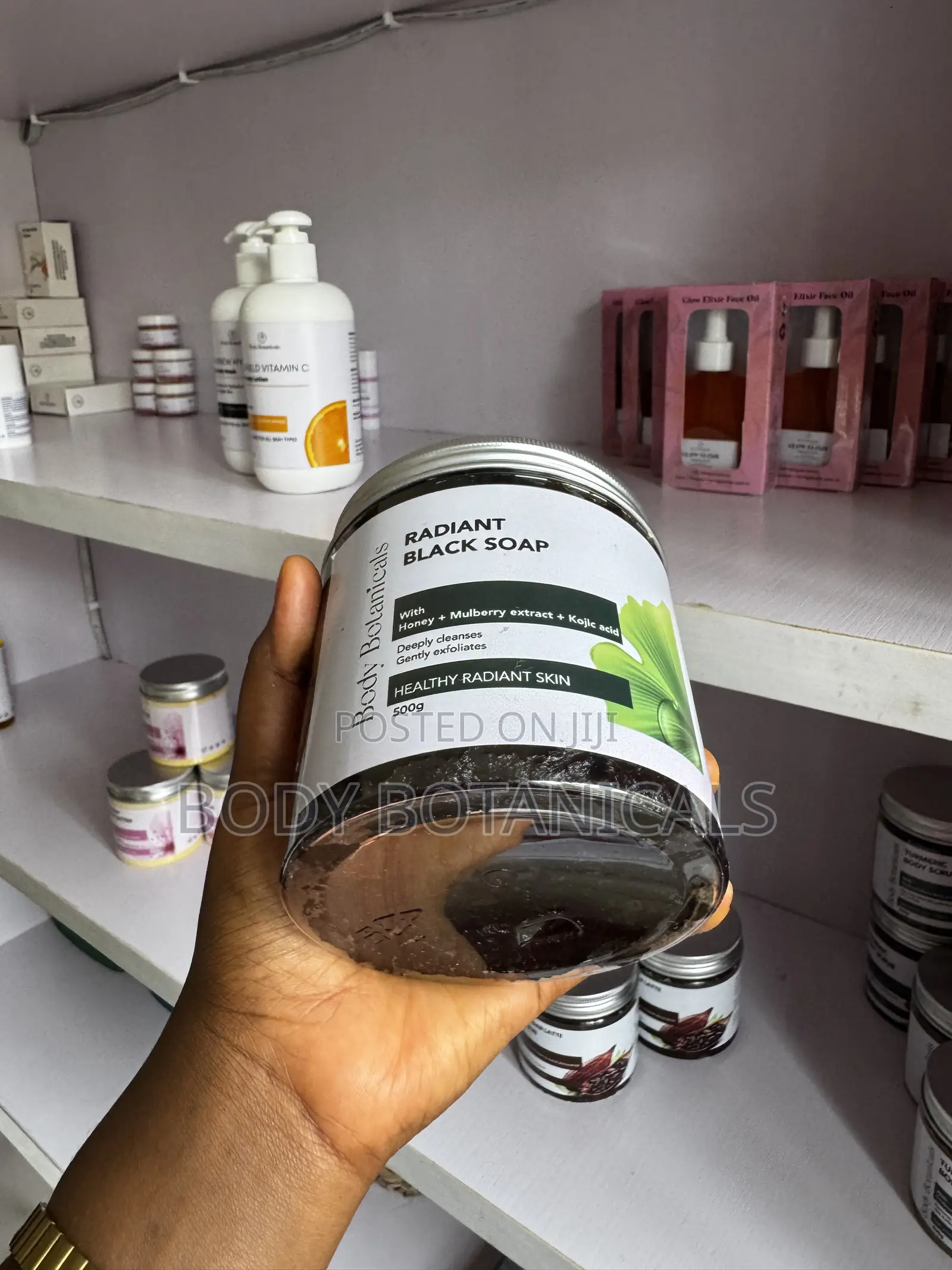 Big Radiant Black Soap