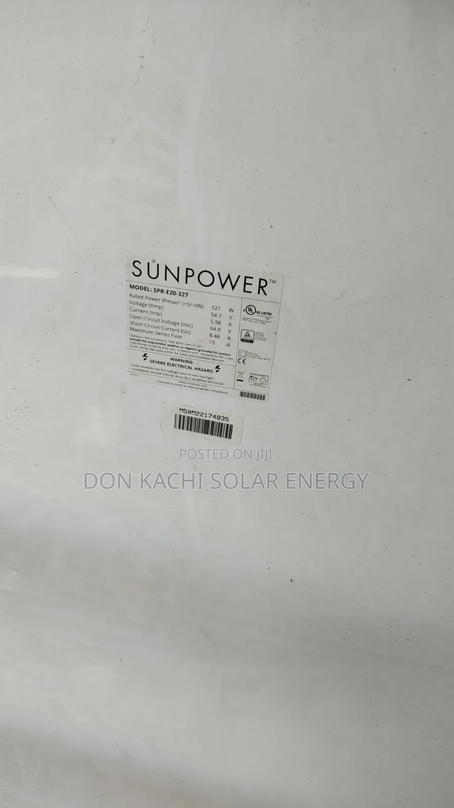 325w Canadian Solar Panels