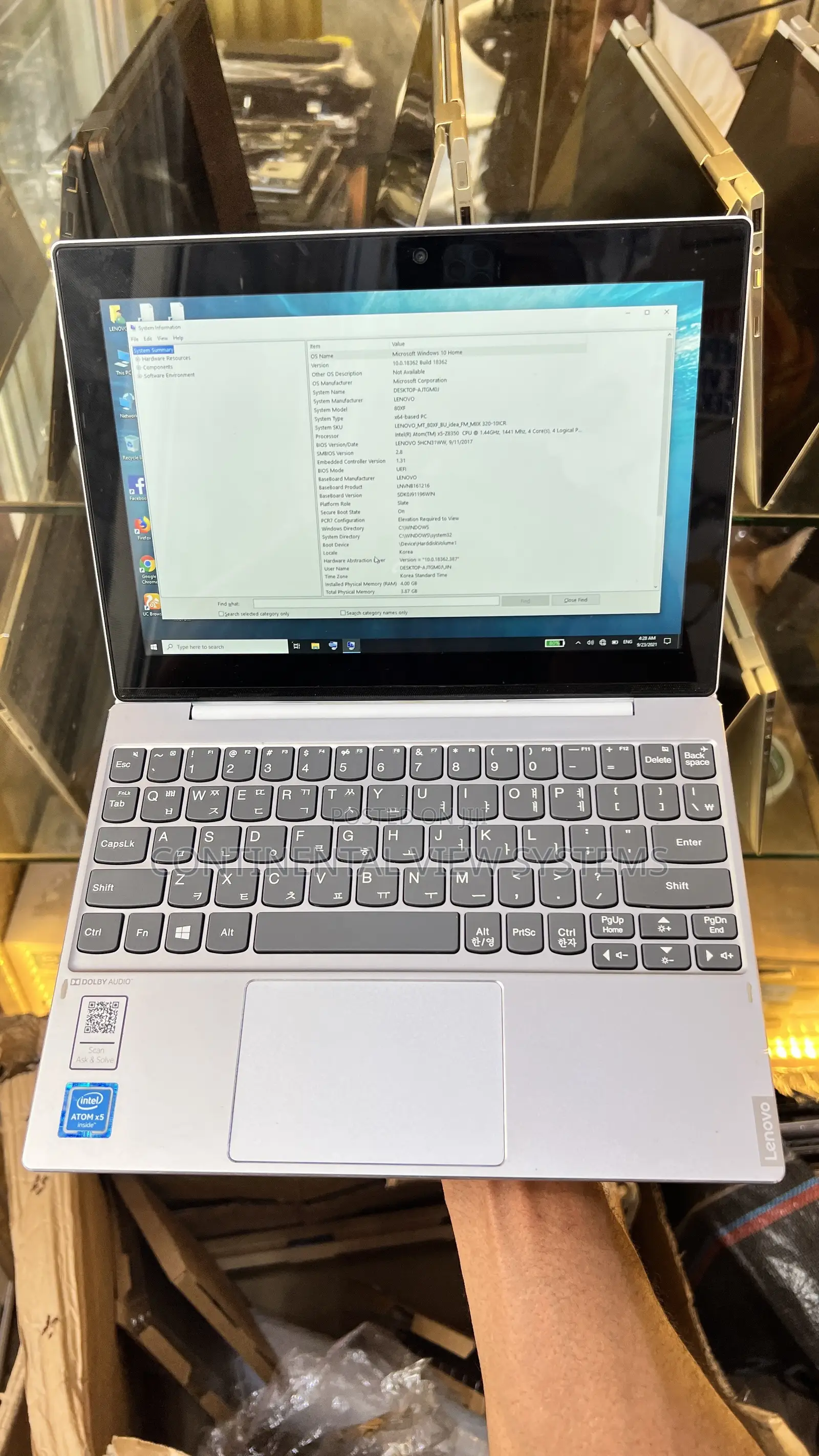 Laptop Lenovo IdeaPad 320 4GB Intel Atom SSD 128GB