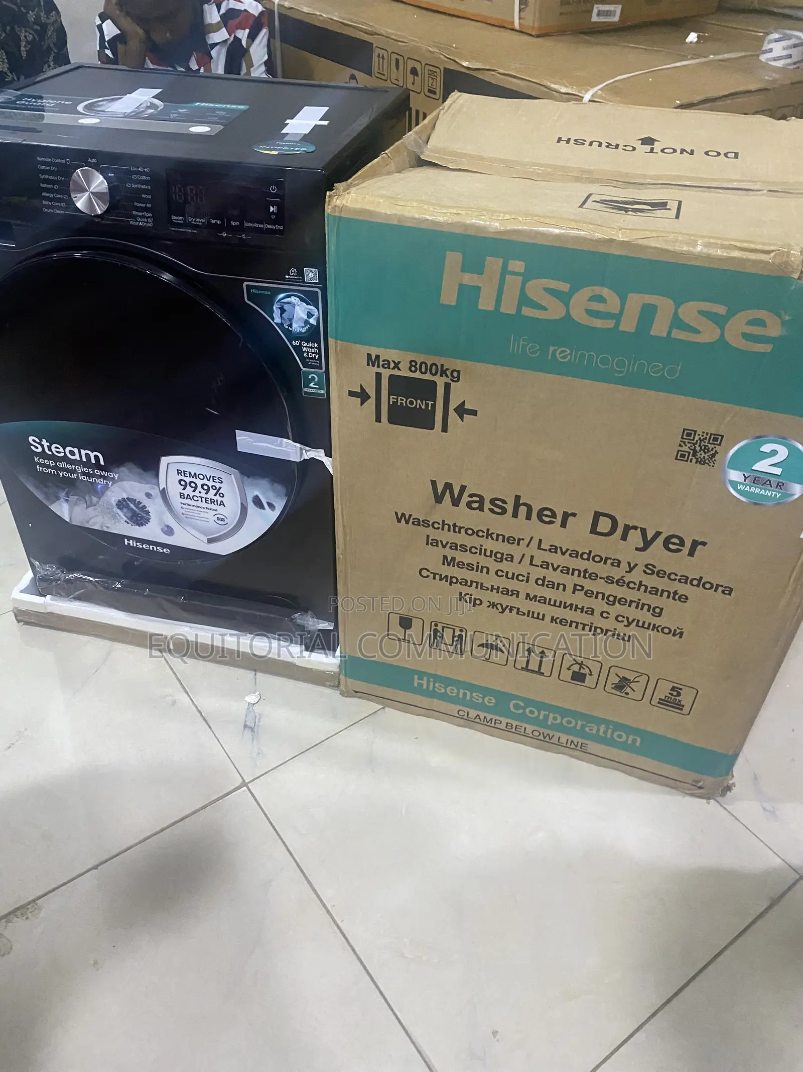 Hisense Complete Laundry Solution Washer Dryer 8/5kg