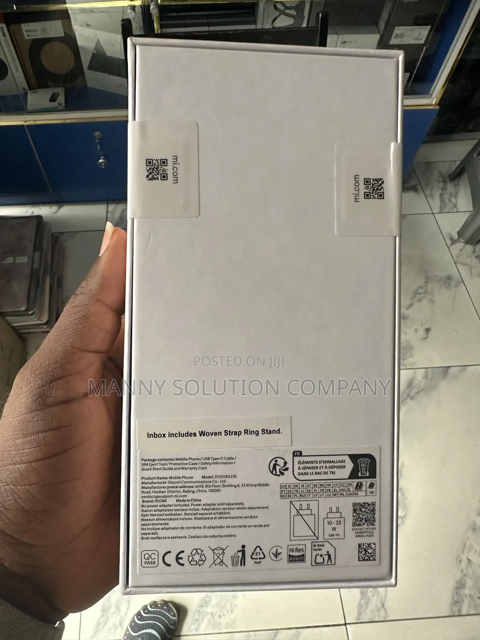 New Xiaomi Redmi Note 15 256 GB Black