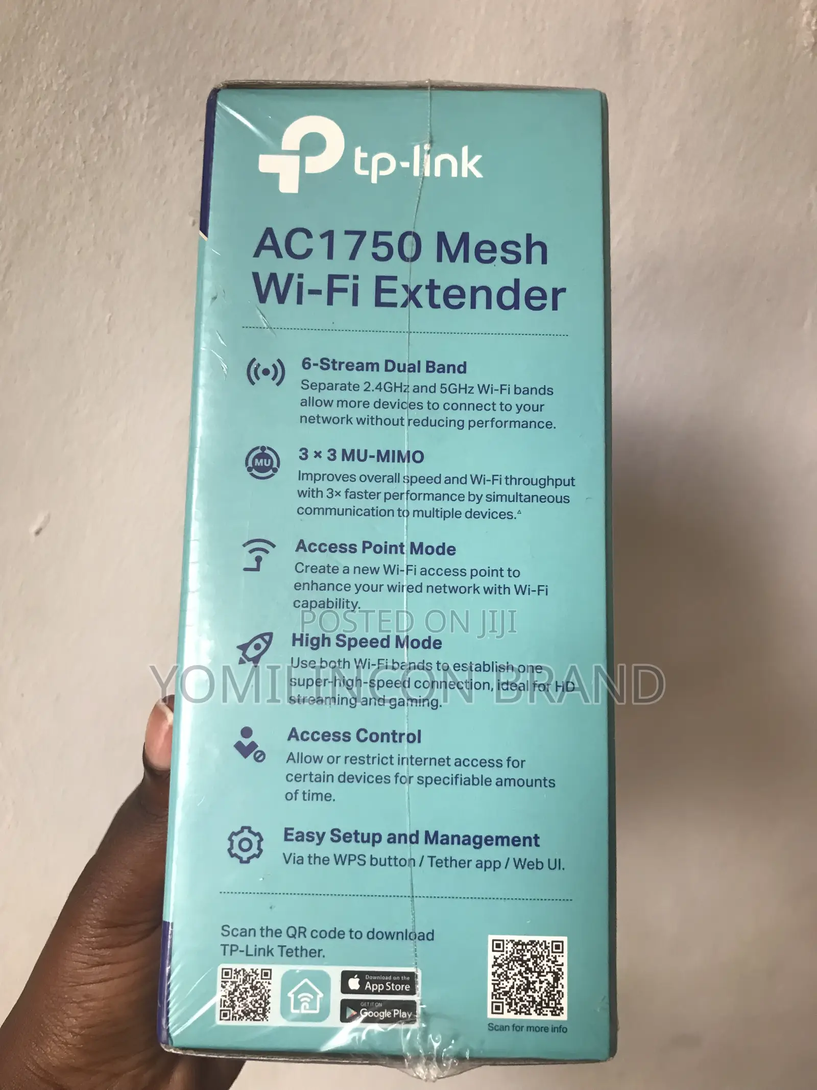 TP-Link RE450 AC1750 Dual Band Wi-Fi Range Extender.