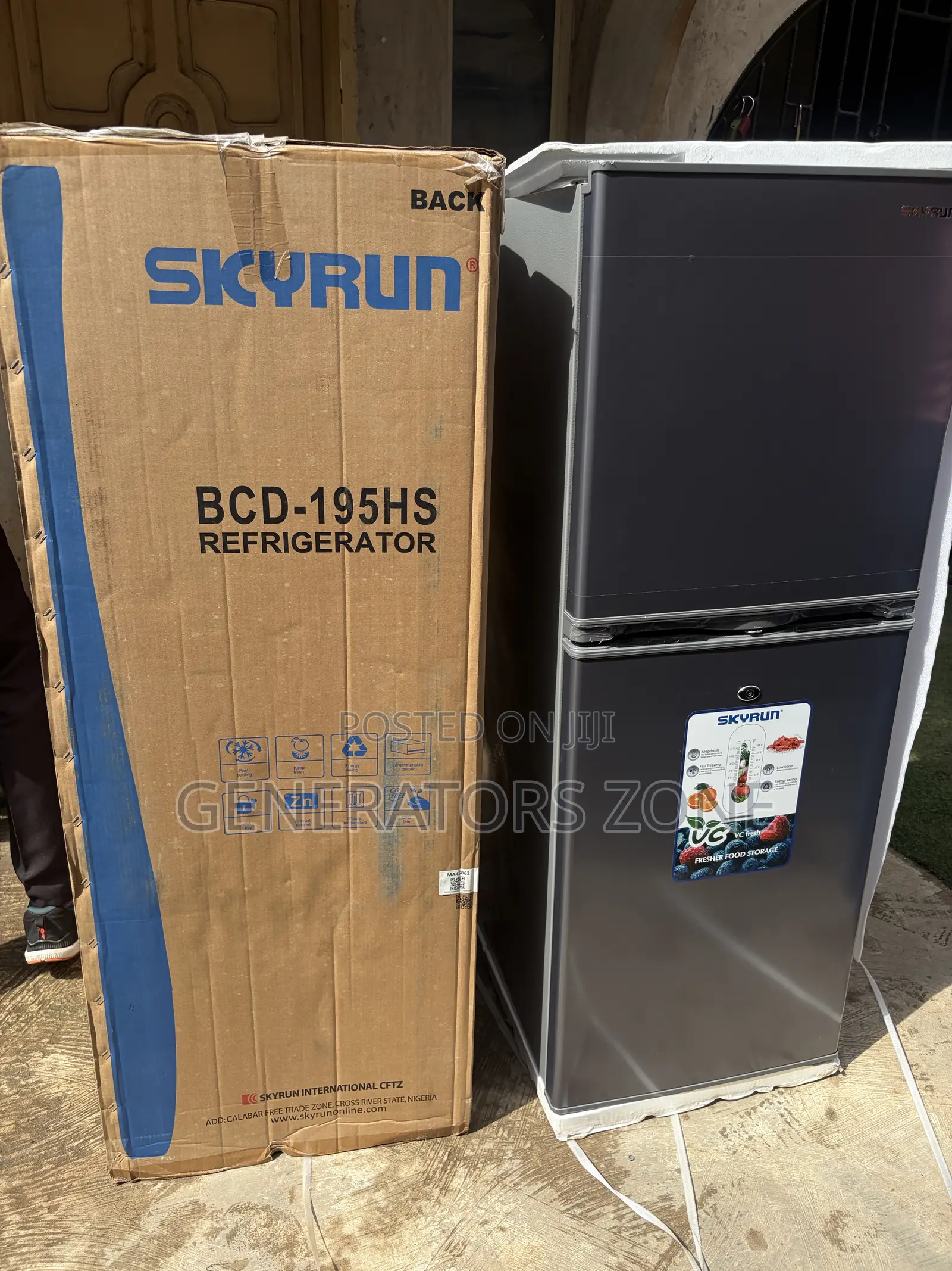 Skyrun BCD-195HS 195L Home Refrigerator