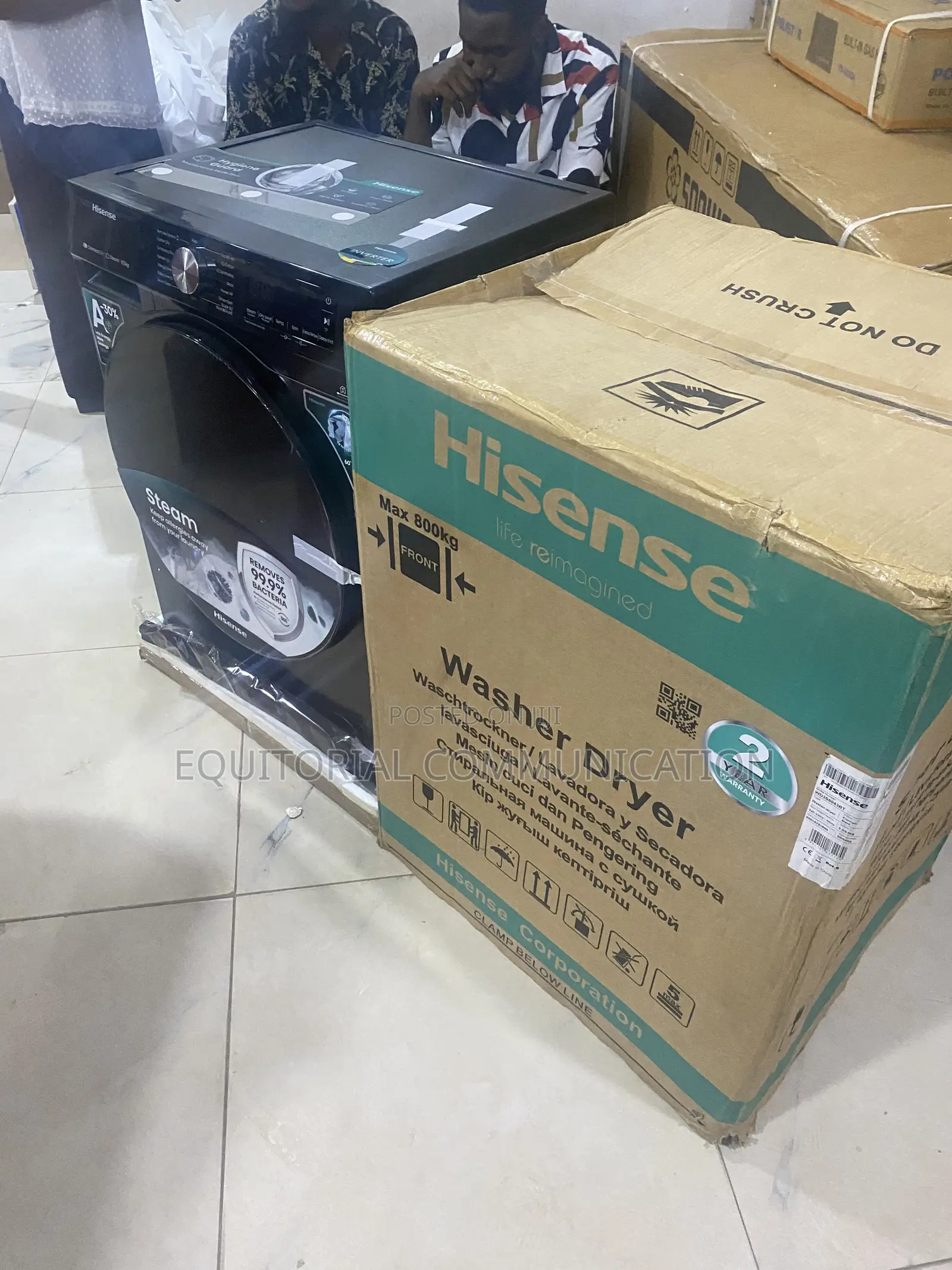 Hisense 8/5kg Clothes Cleaning and Drying Machine