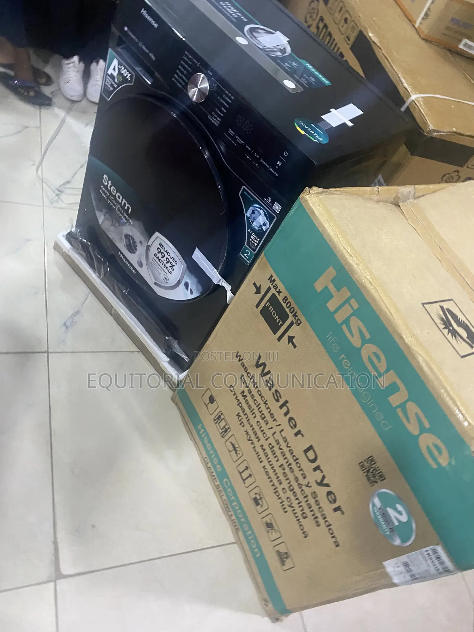 Hisense 8/5kg Automatic Clothes Care Appliance