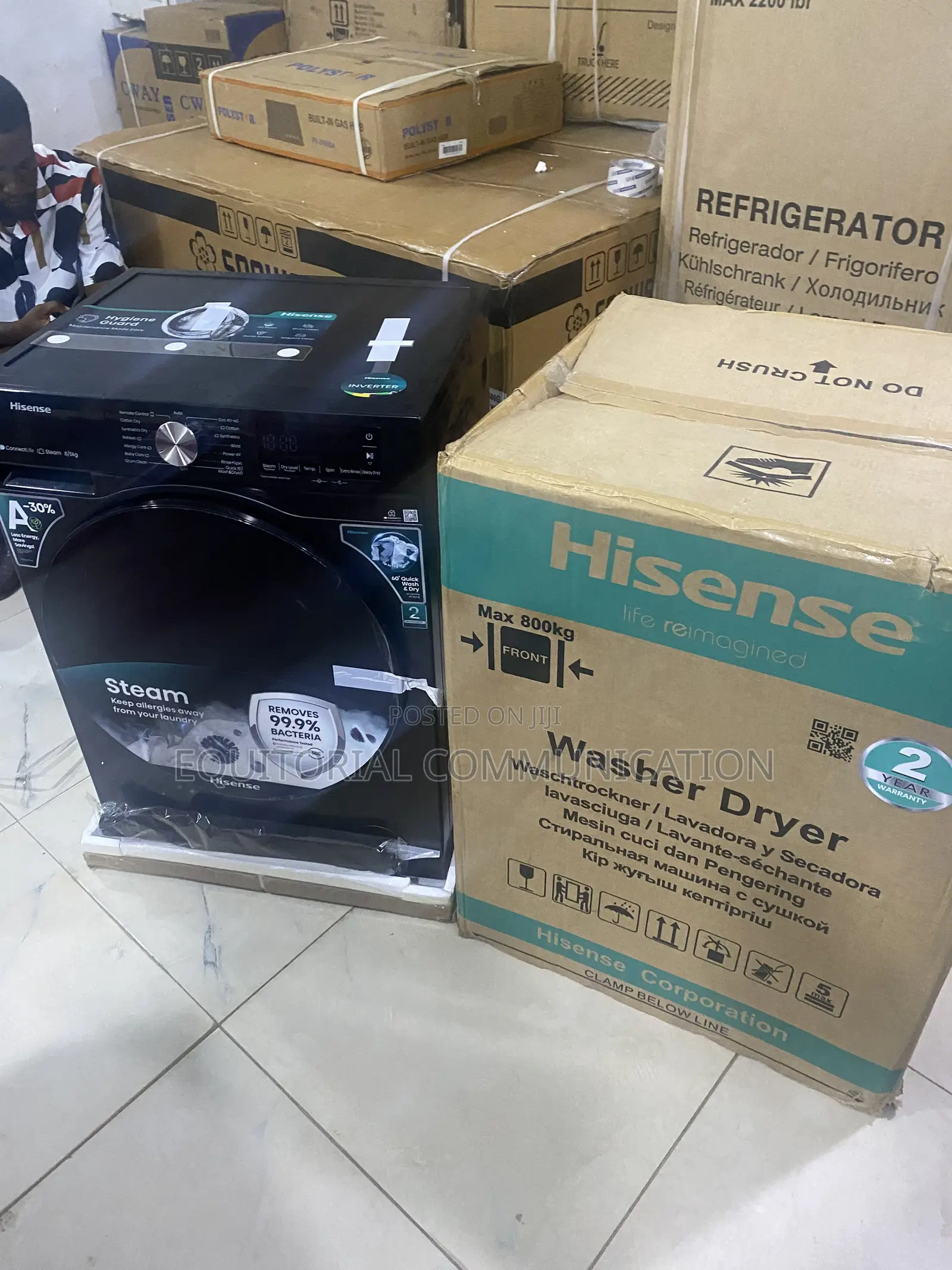 Hisense 8KG Wash Capacity Automatic Machine