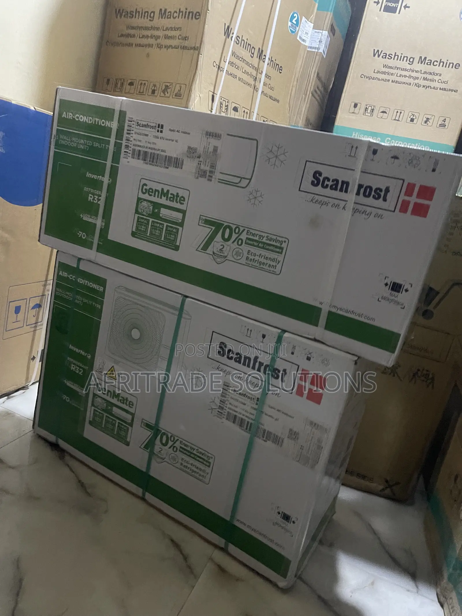 Scanfrost 1.5HP Energy-Saving Inverter AC
