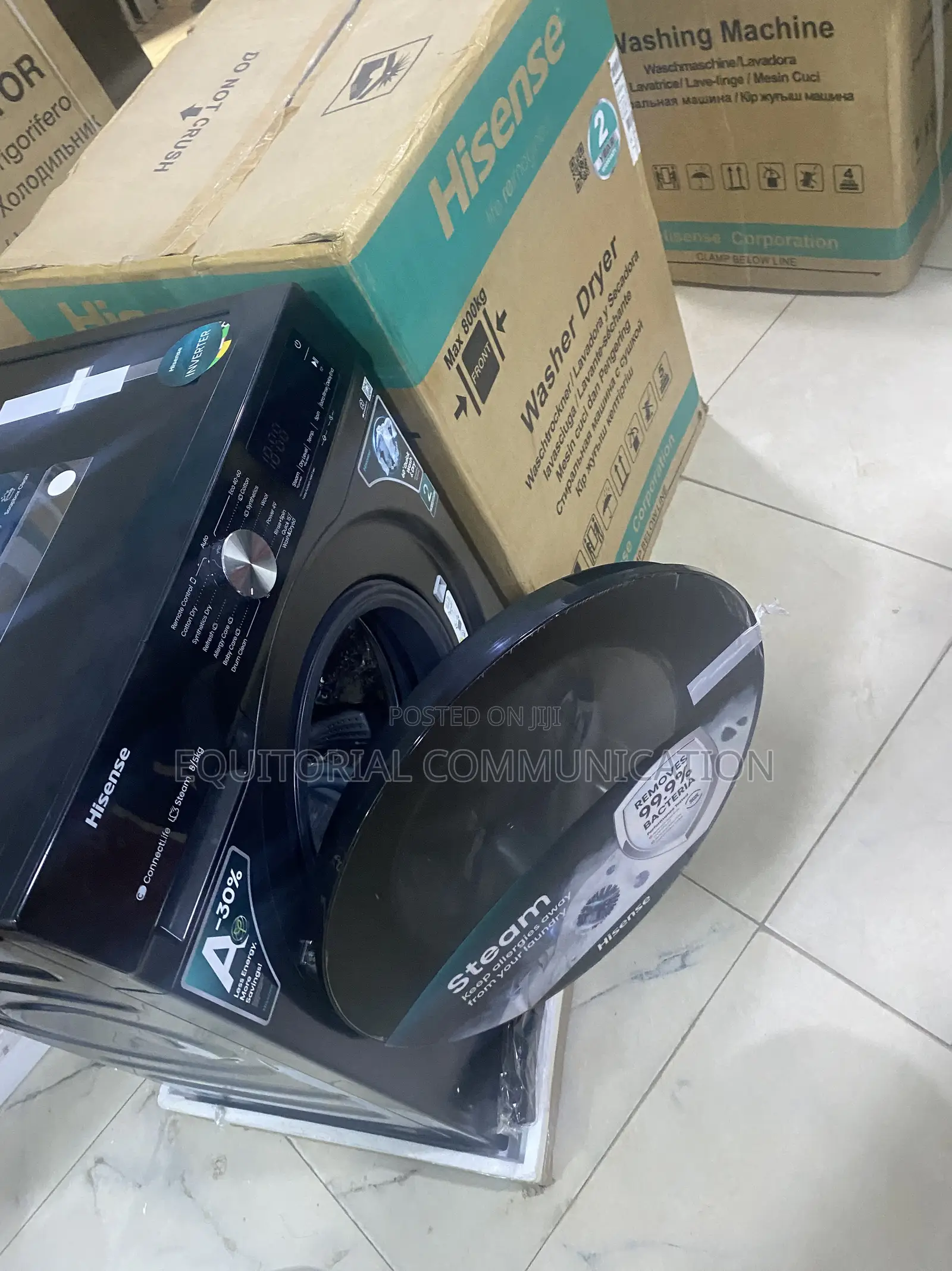 Hisense 2 in 1 Clothes Washing Machine With Dryer