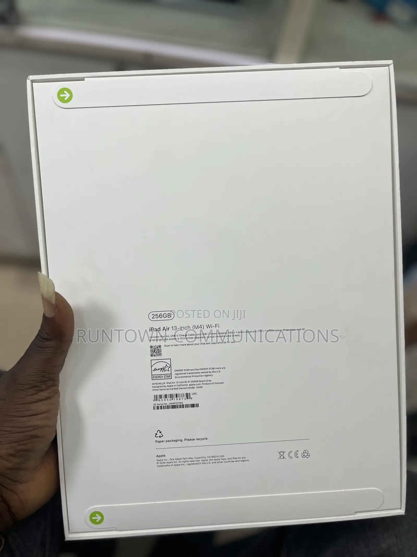 New Apple iPad Air 256 GB Gray
