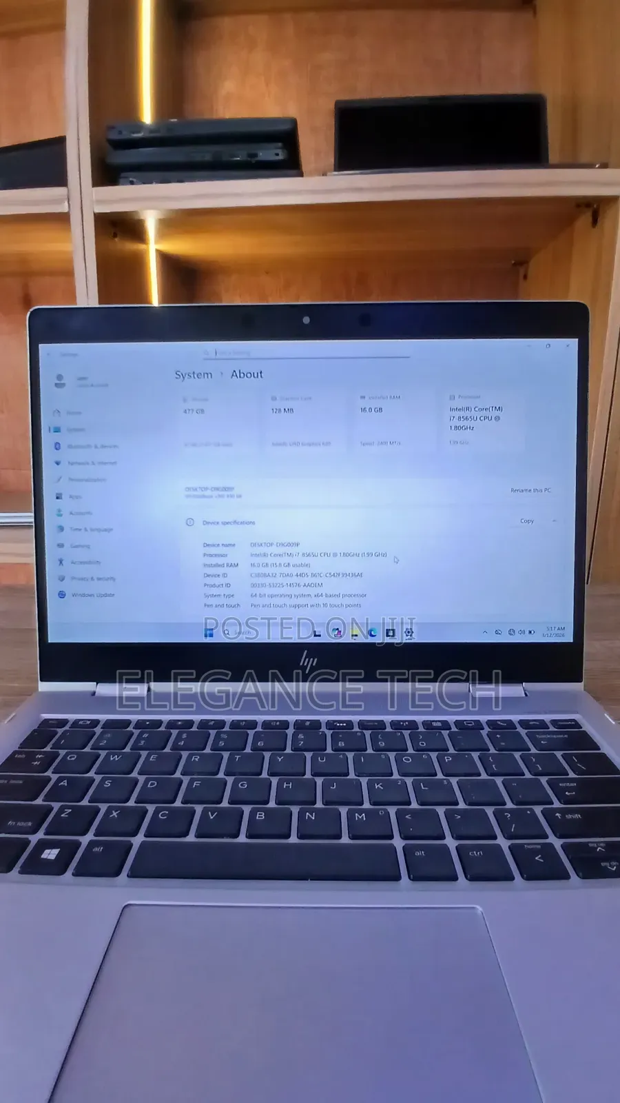 Laptop HP EliteBook x360 830 G6 16GB Intel Core i7 SSD 512GB