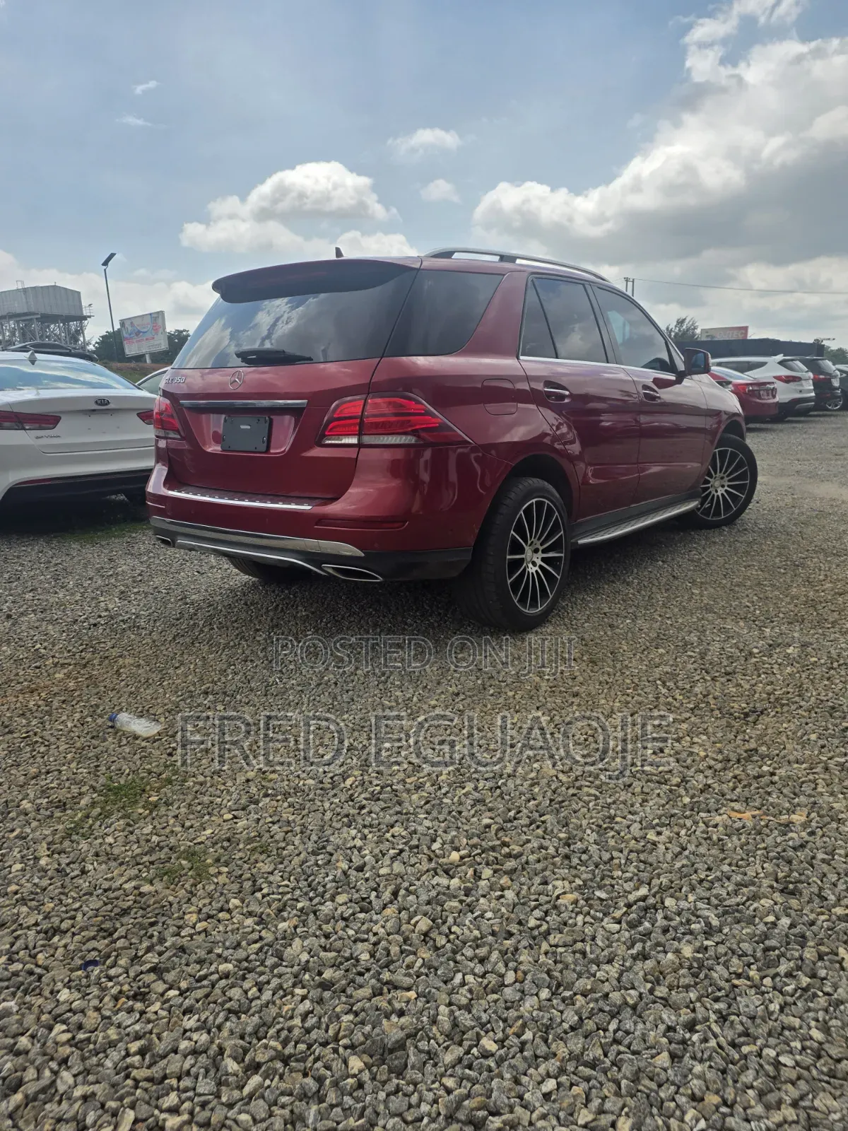 Mercedes-Benz GLE-Class GLE 350 2016 Red