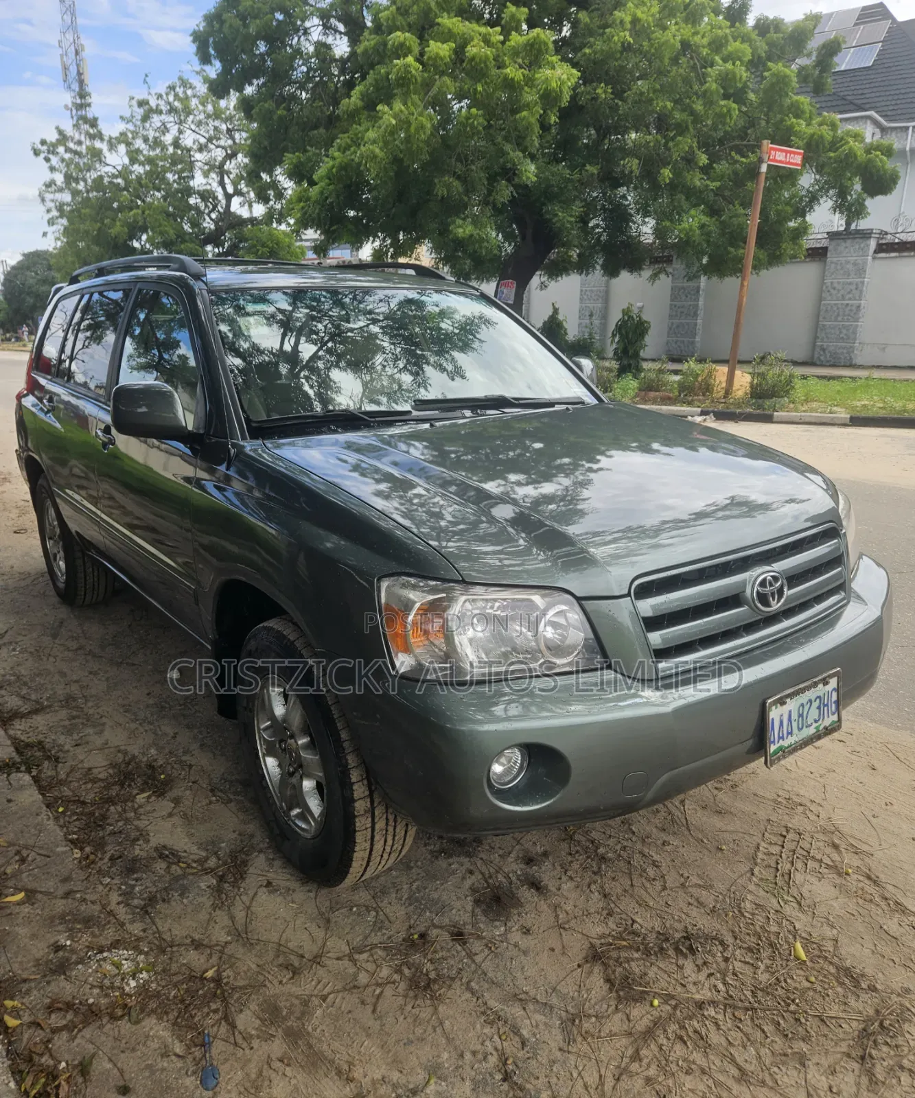 Toyota Highlander 2027 Green