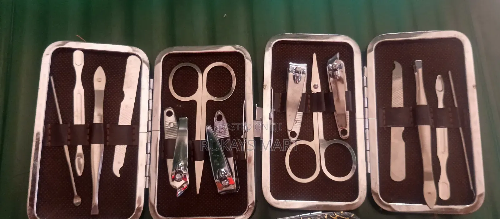Leather Packed Manicure Set/ Nail Cutter Set