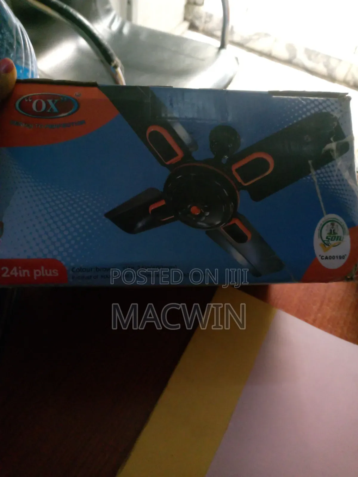 Electric Ox Ceiling Fan