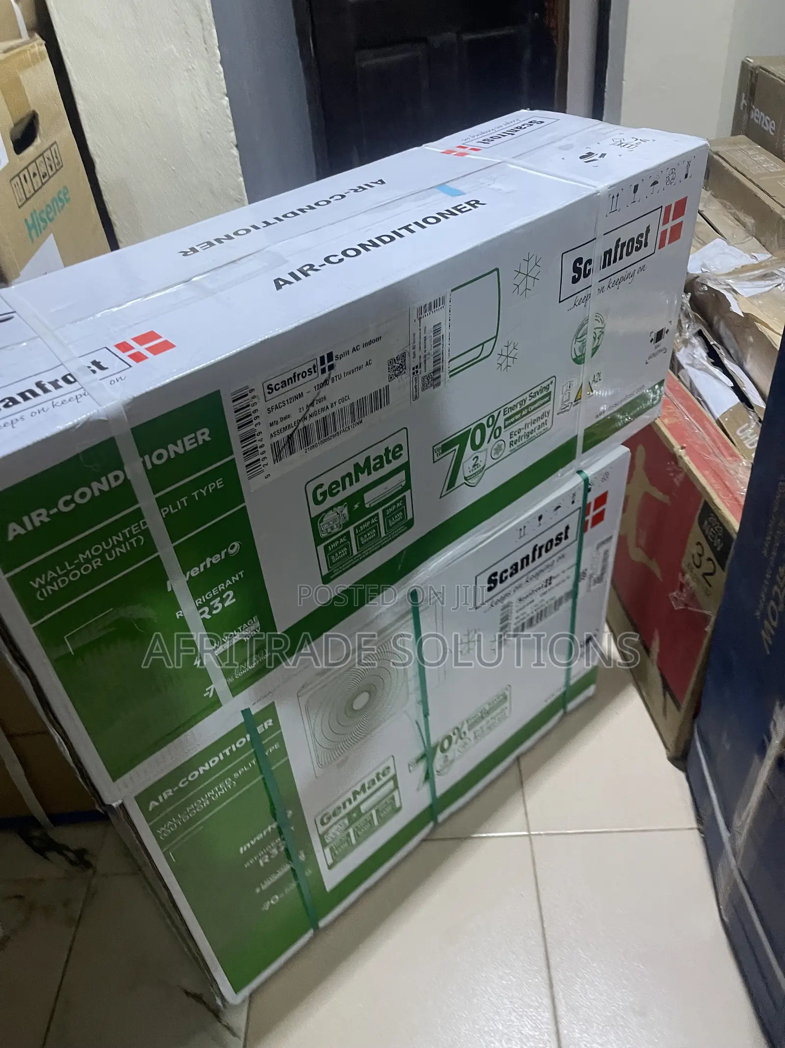 Scanfrost 1.5HP Low-Energy Split Inverter AC
