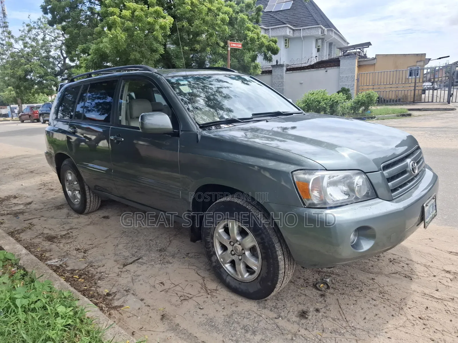 Toyota Highlander V6 2007 Green
