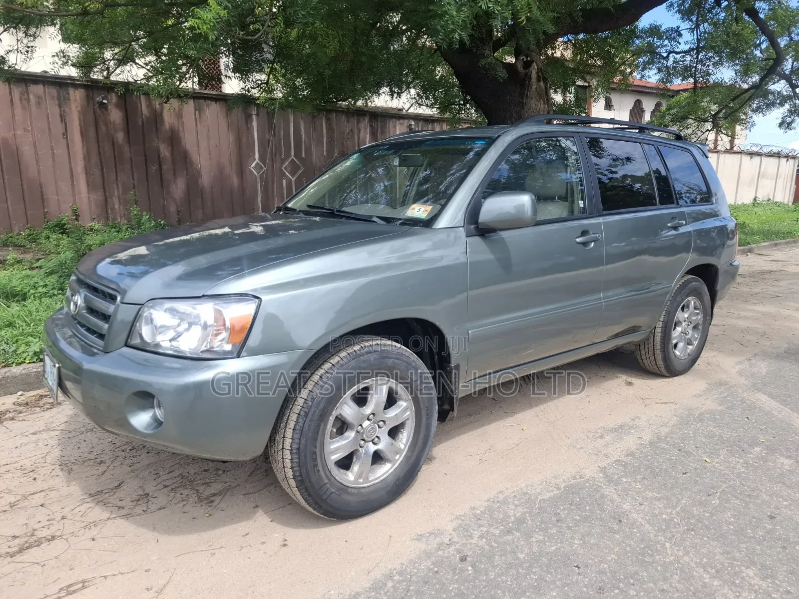 Toyota Highlander V6 2007 Green