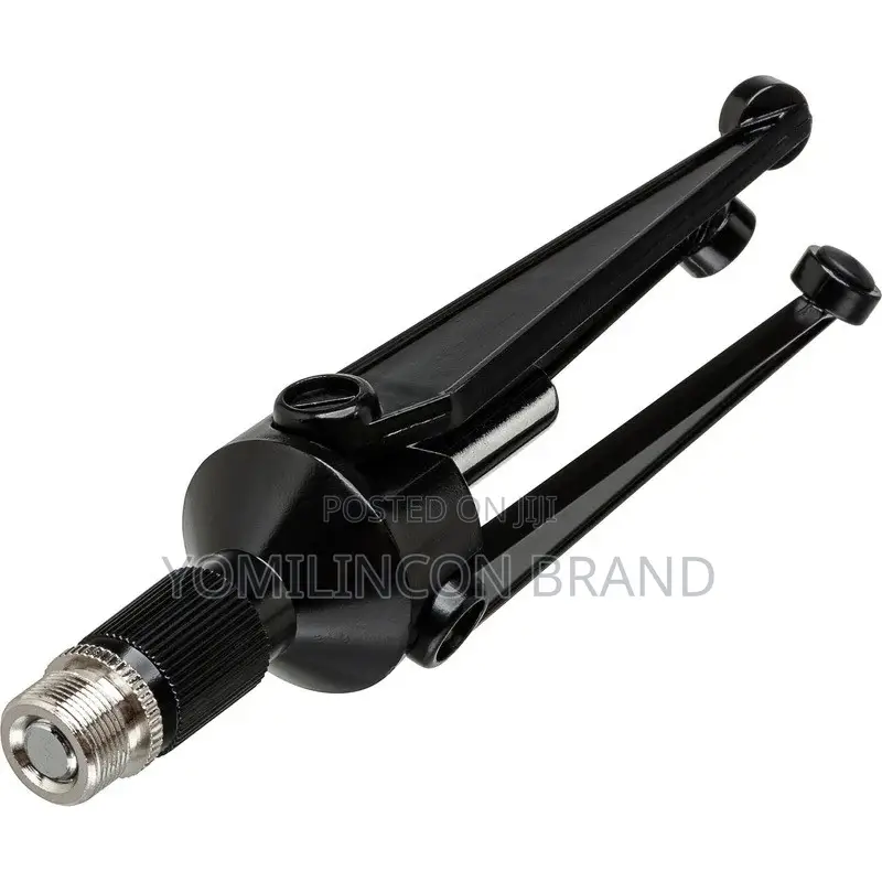 Desktop Microphone Stand MST-224 Foldable Tripod Base 110-168mm Height