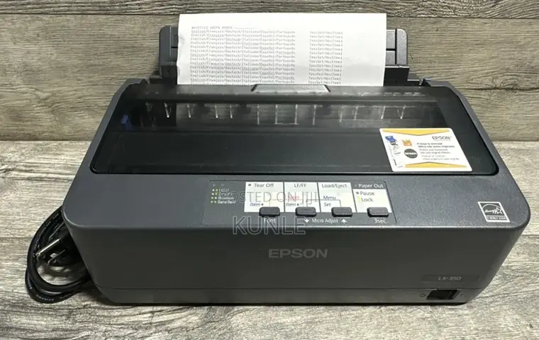 Epson LX-350 9 Pin Narrow Carriage Impact Printer AL
