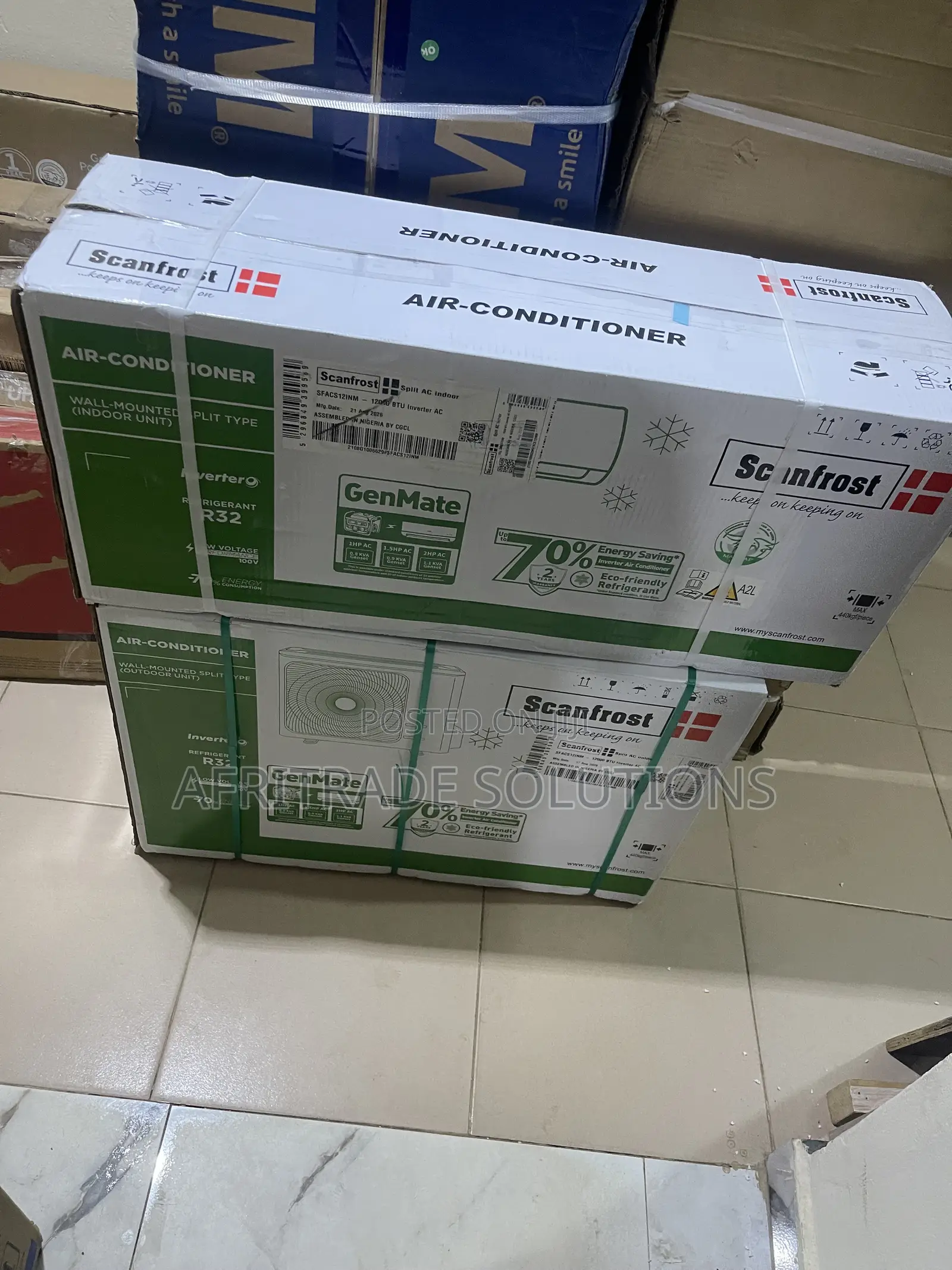 Scanfrost 1.5HP Reliable Split Inverter Cooling System