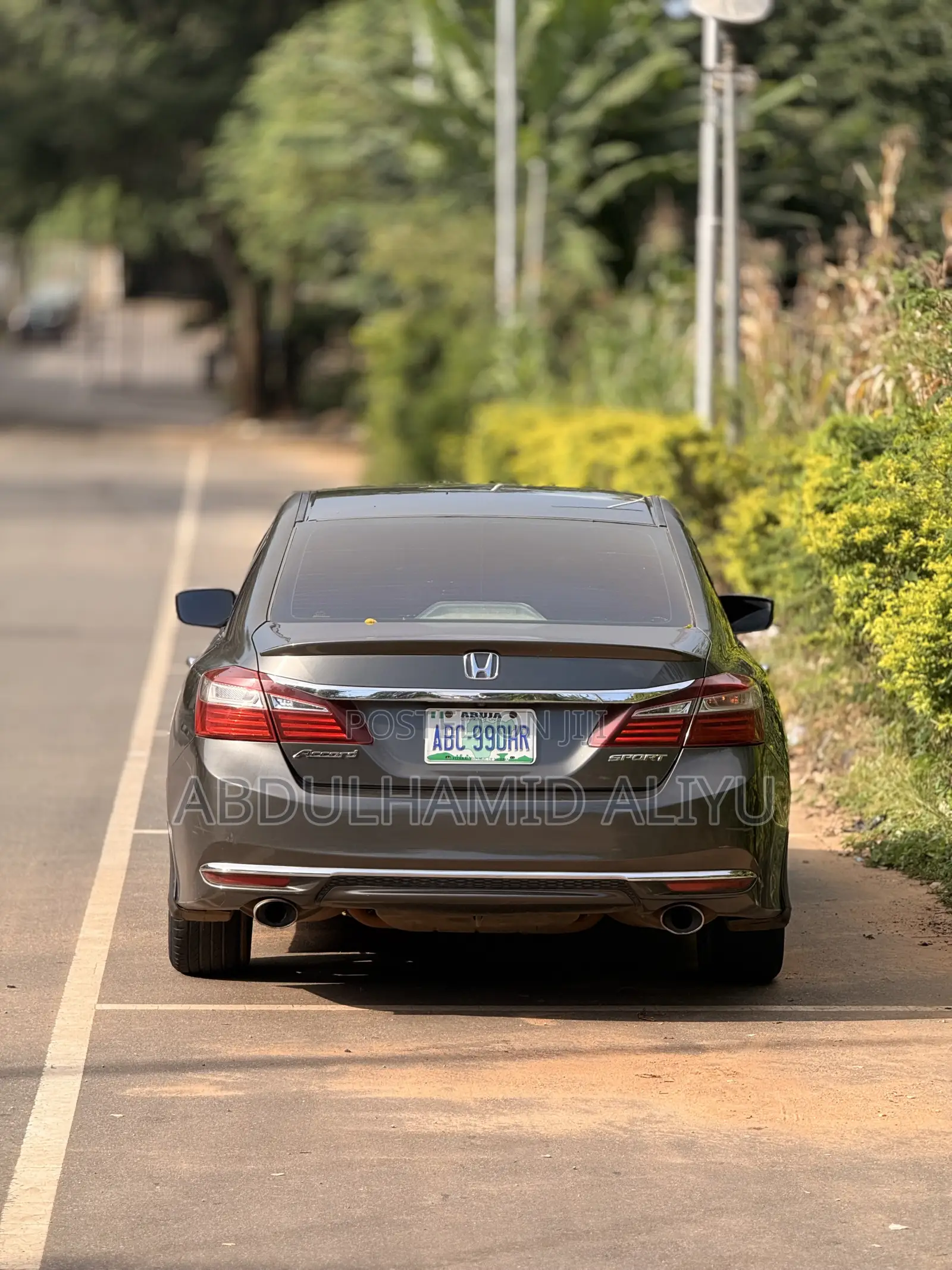 Honda Accord Sport 4dr Sedan FWD (2.4L 4cyl 2A) 2013 Gray