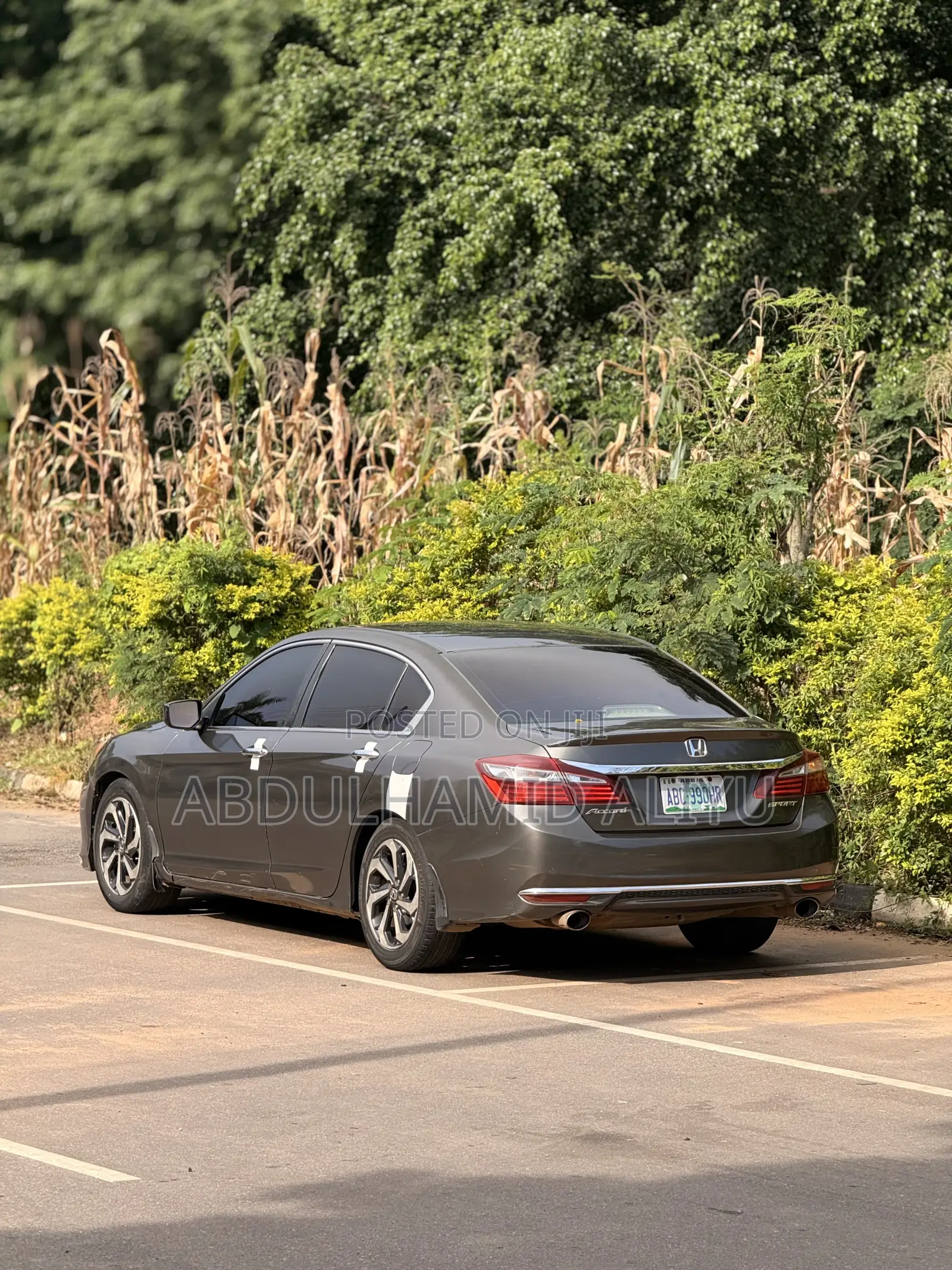 Honda Accord Sport 4dr Sedan FWD (2.4L 4cyl 2A) 2013 Gray