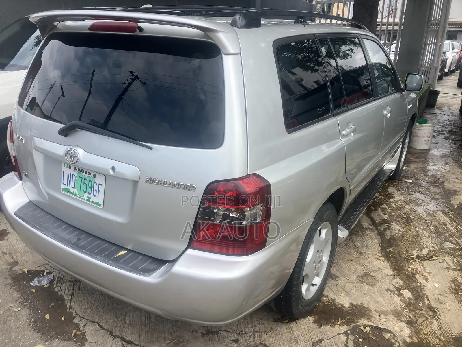 Toyota Highlander Limited V6 2006 Silver