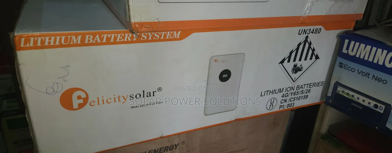Felicity 5.12kwh 51.2v Lithium Battery