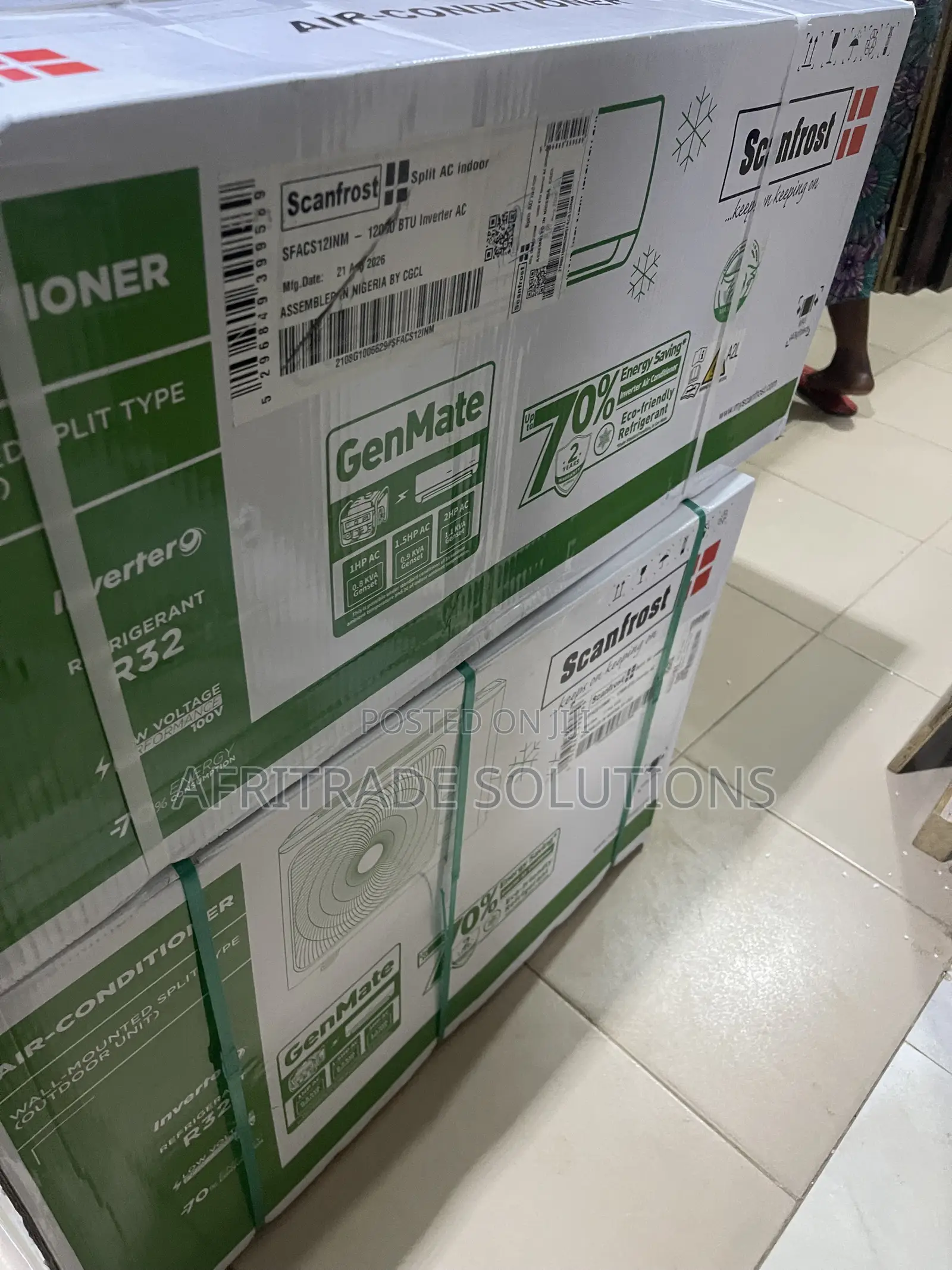Scanfrost 1.5HP Energy-Efficient Split Air Conditioner