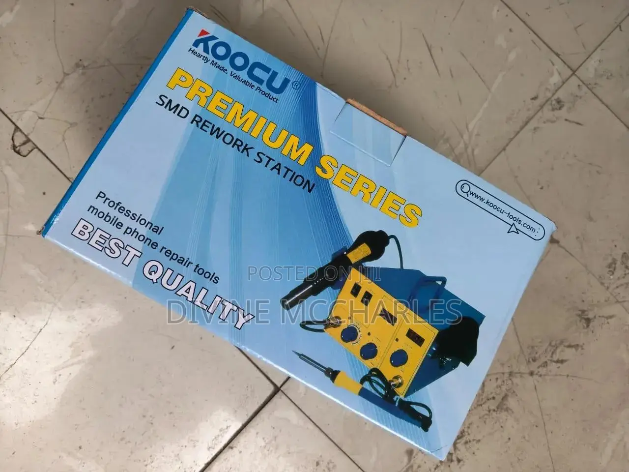 Koocu 852D+ 2-in-1 SMD Rework Station