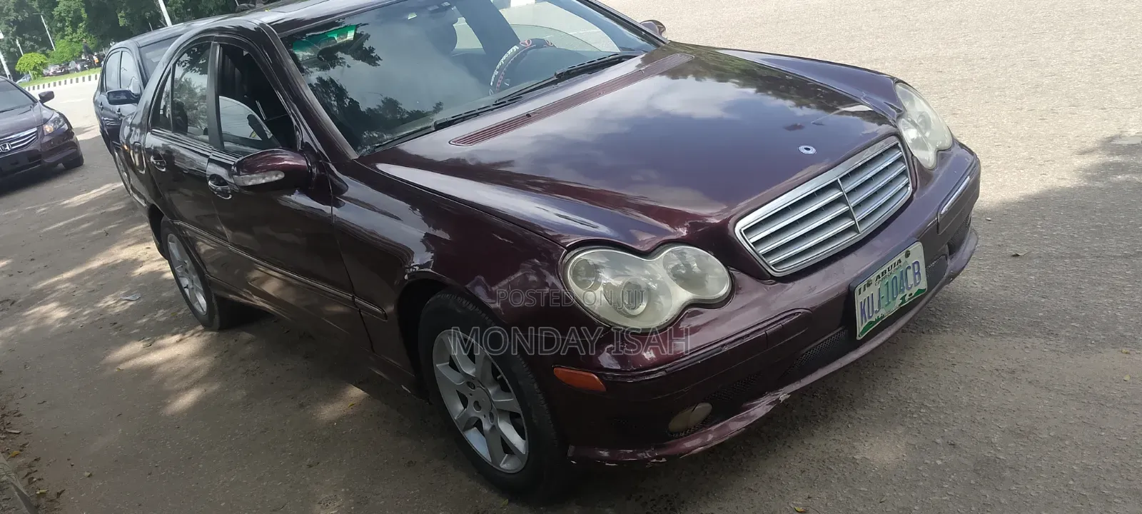 Mercedes-Benz C280 2006 Maroon