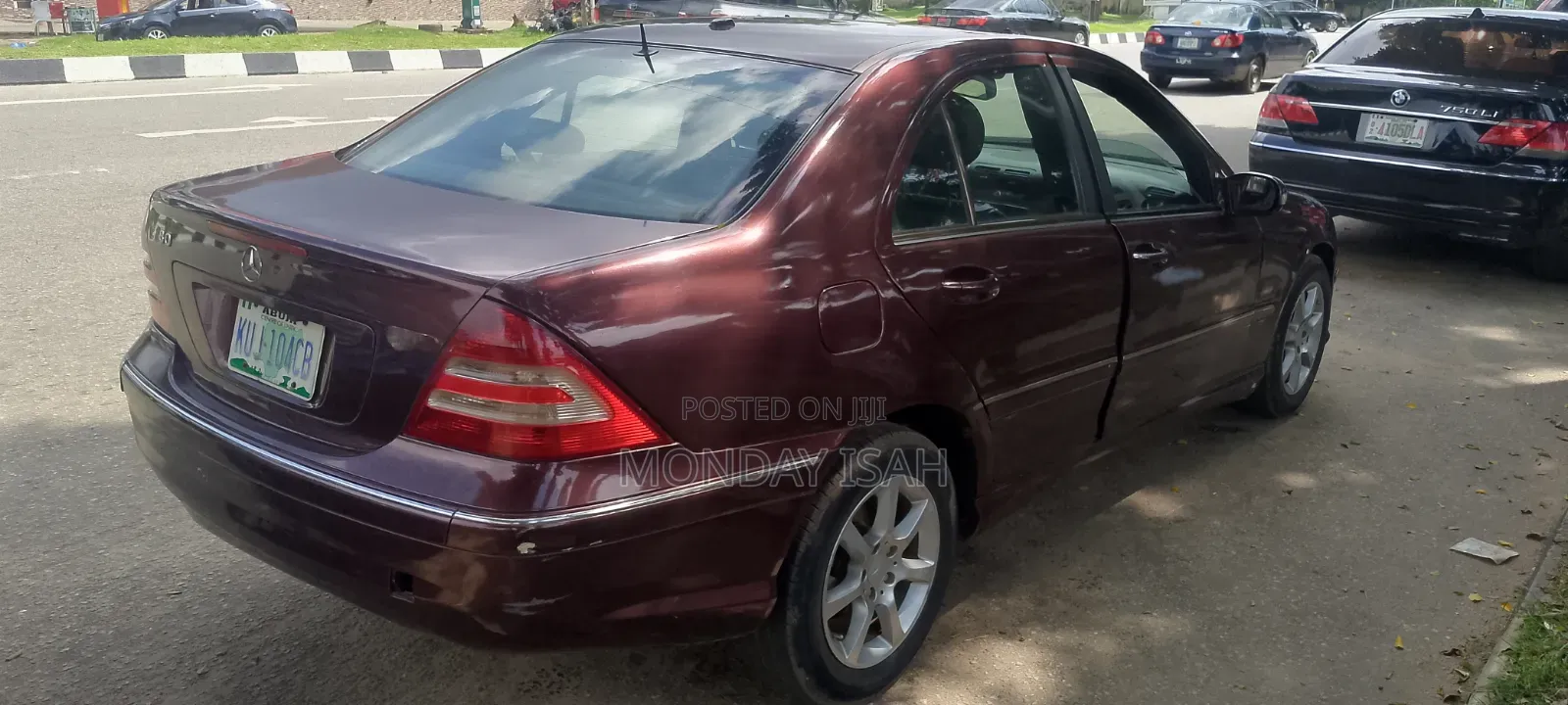 Mercedes-Benz C280 2006 Maroon