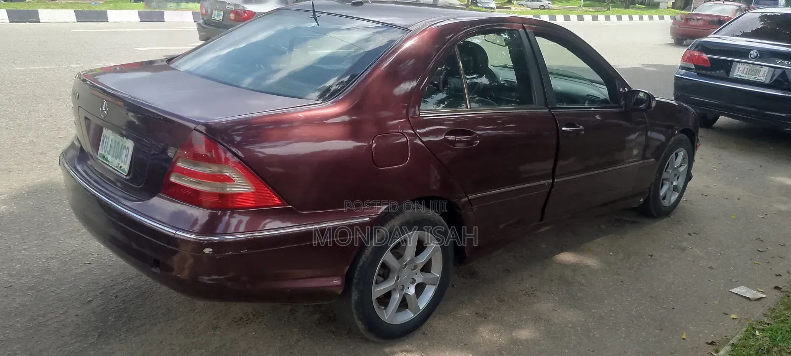 Mercedes-Benz C280 2006 Maroon