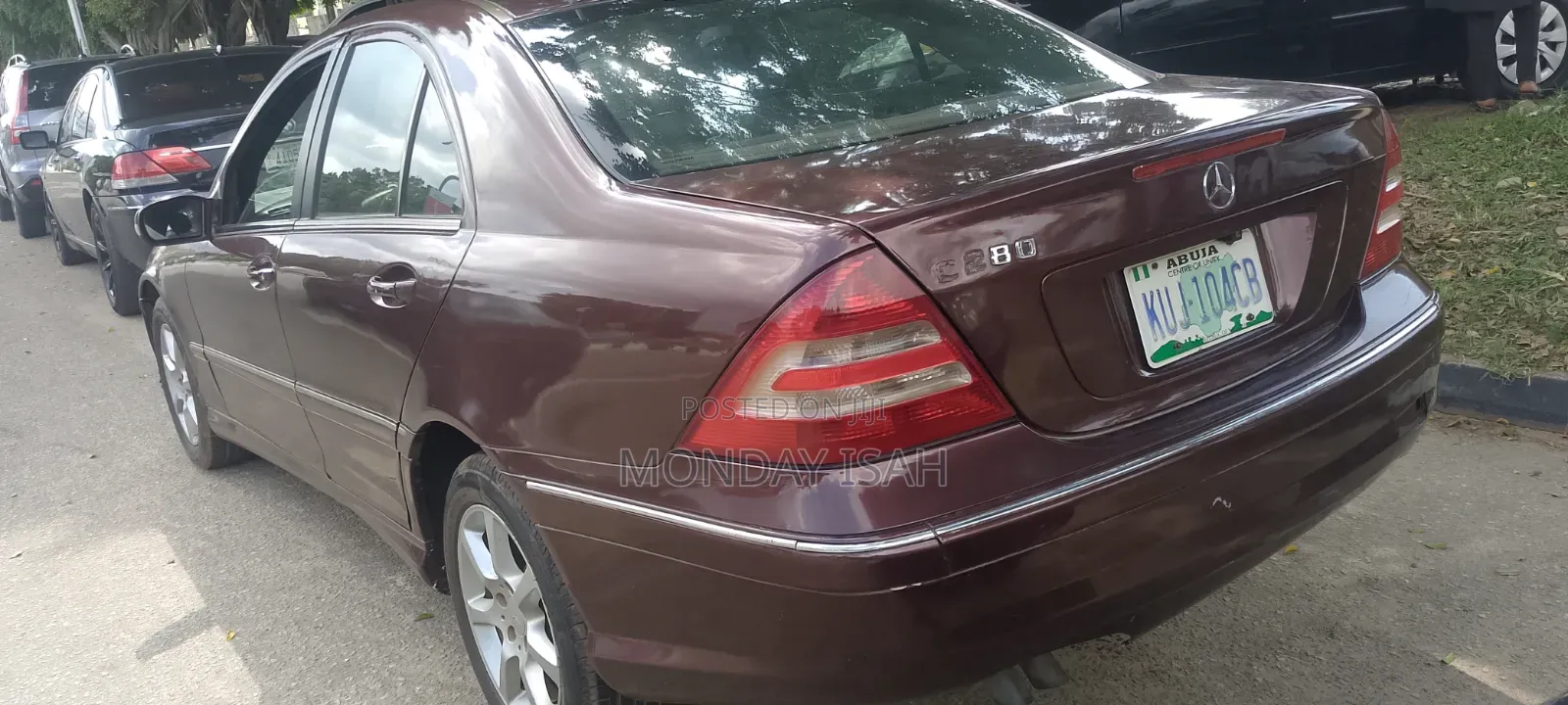 Mercedes-Benz C280 2006 Maroon
