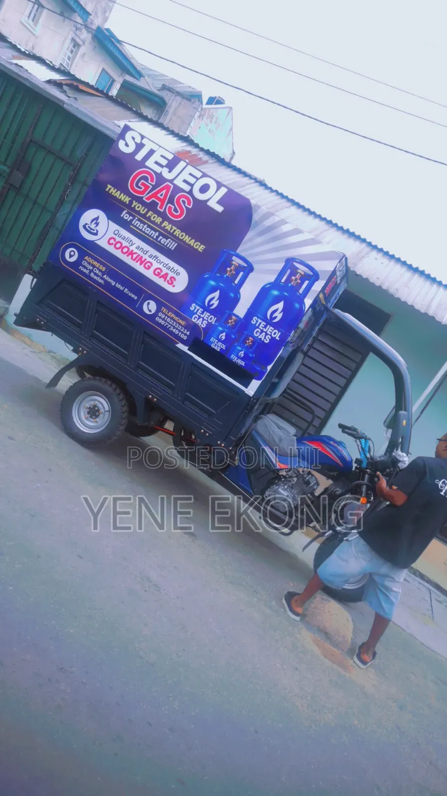 New Tricycle 2025 Blue