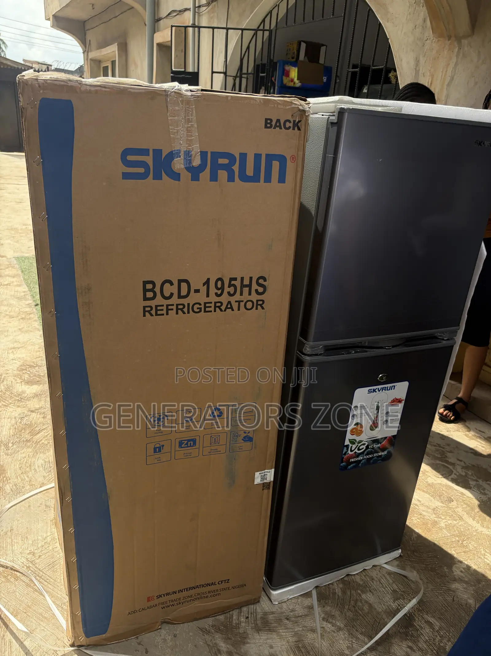 Skyrun BCD-195HS 195L Fresh Food Refrigerator
