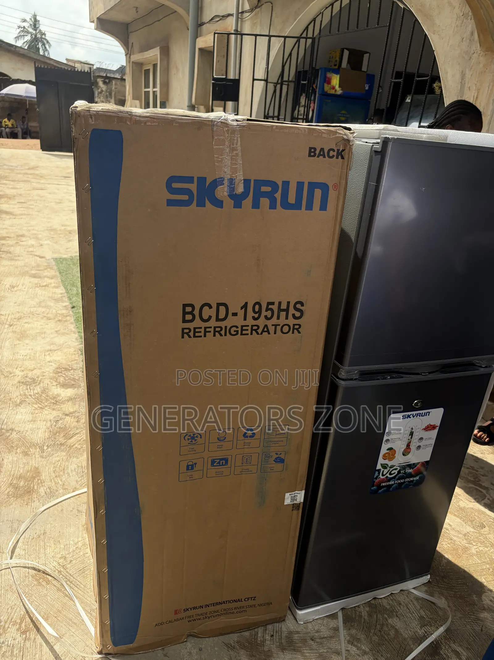 Skyrun BCD-195HS 195L Fresh Food Refrigerator
