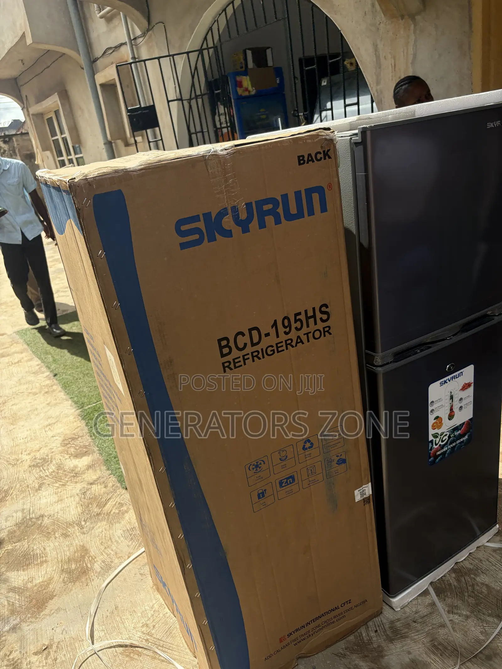 Skyrun BCD-195HS 195L Everyday Home Fridge