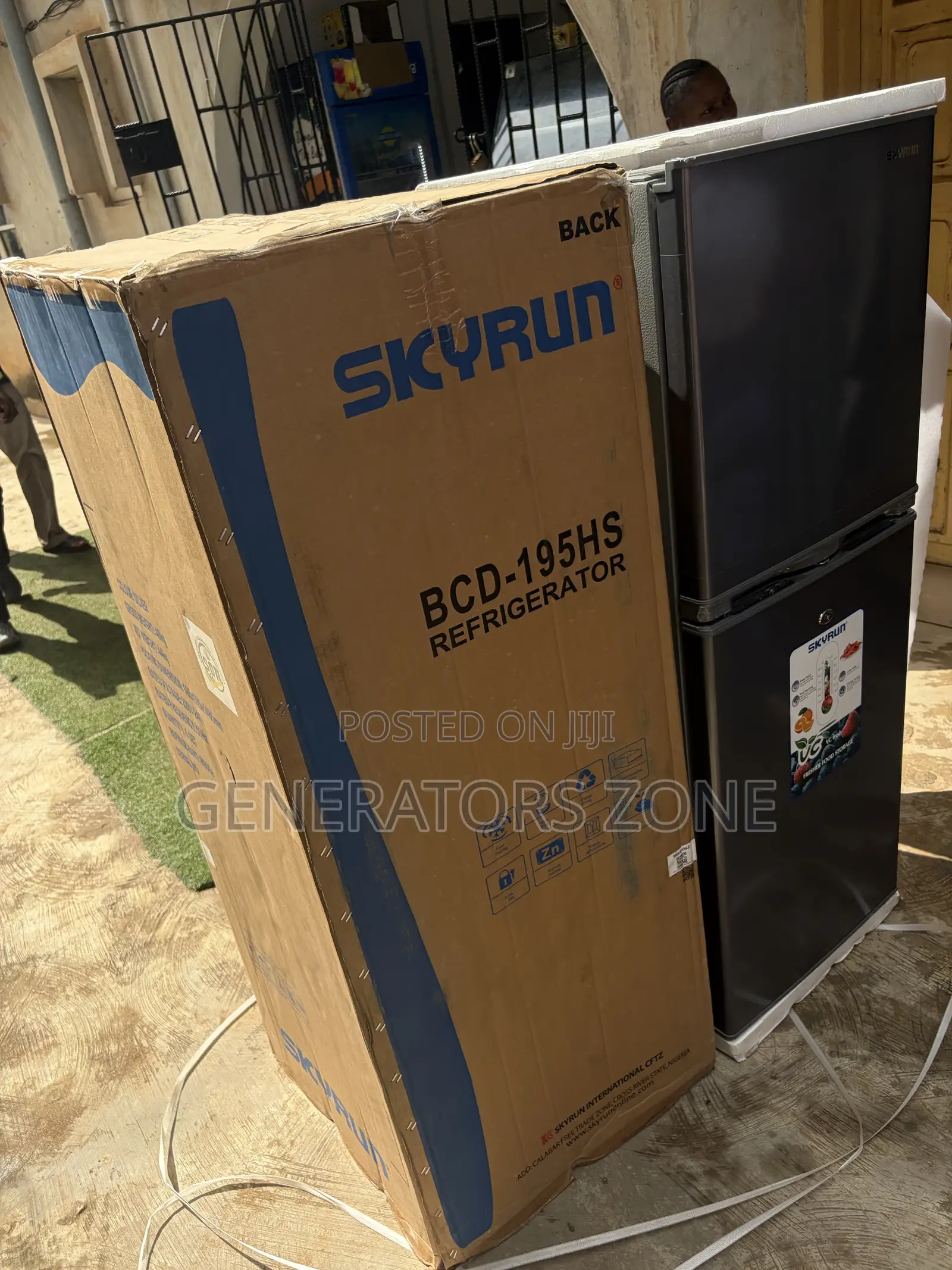 Skyrun BCD-195HS 195L Everyday Home Fridge