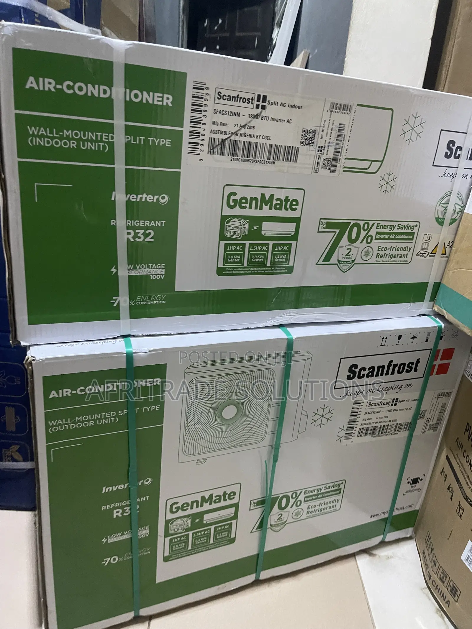 Scanfrost 1.5HP Split AC – Smart Energy-Saving Cooling