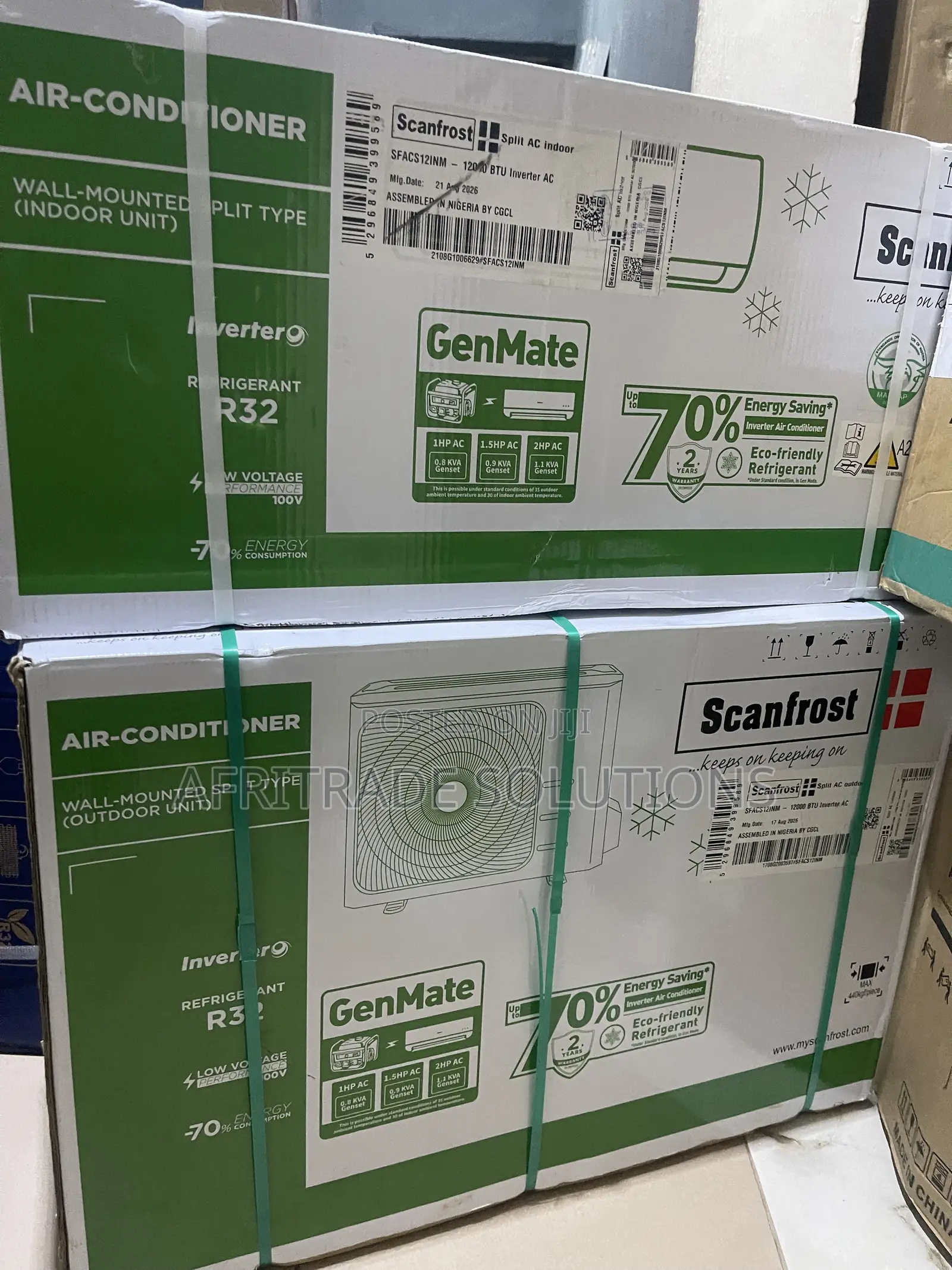 Scanfrost 1.5HP Split AC – Smart Energy-Saving Cooling