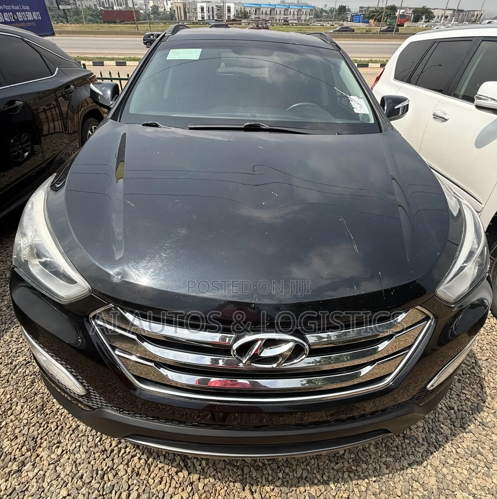 Hyundai Santa Fe GLS 4dr SUV AWD (3.3L 6cyl 6A) 2014 Black